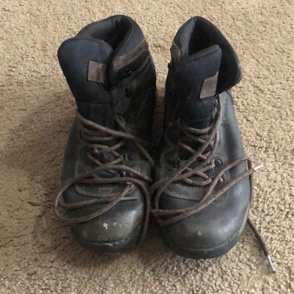 Columbia hiking boot 12 use well still have life in them